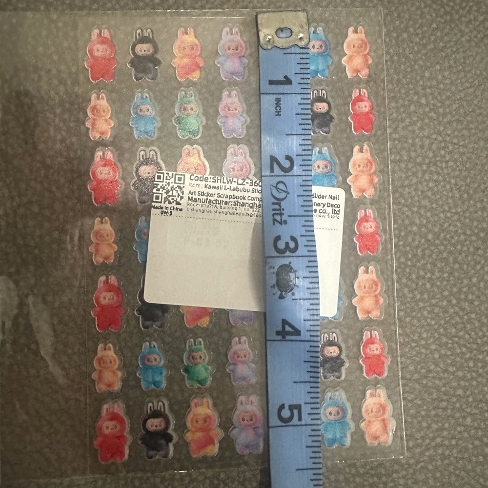 49 Labubu stickers sheet - Picture 2 of 3